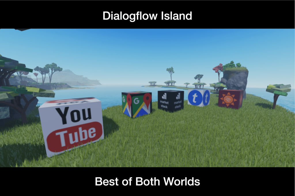 Spotify, YouTube, Ticketmaster, Google Maps and more apps Integrated with Dialogflow Web 2.0 (3.0*).